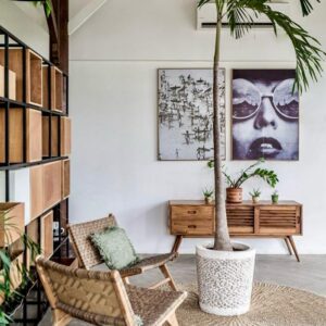 Chairs and Wall Decor