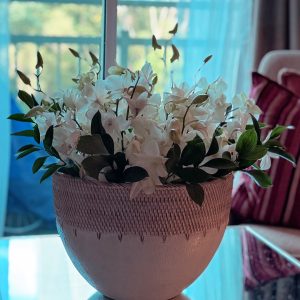Bamboo Weave in  Wood  Bowls Small
