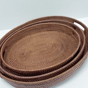 Oval Atta Tray Large