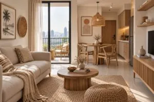 Small Space, Island Soul: Styling a Malaysian Apartment with Natural Furniture
